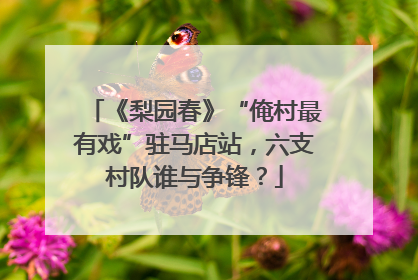 《梨园春》“俺村最有戏”驻马店站，六支村队谁与争锋？