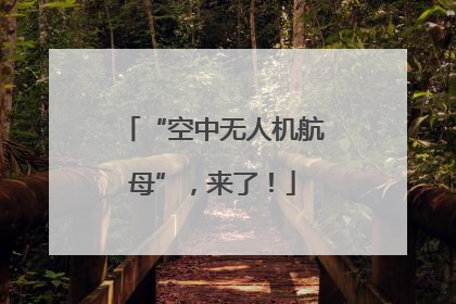 “空中无人机航母”，来了！