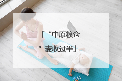 “中原粮仓”麦收过半