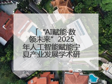 “AI赋能·数领未来”2025年人工智能赋能宁夏产业发展学术研讨会在银川举办