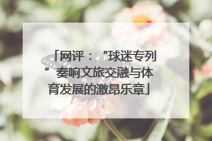 网评：“球迷专列”奏响文旅交融与体育发展的激昂乐章