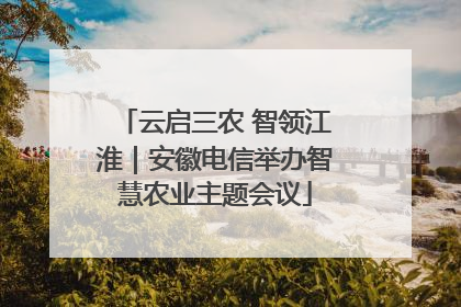 云启三农 智领江淮｜安徽电信举办智慧农业主题会议