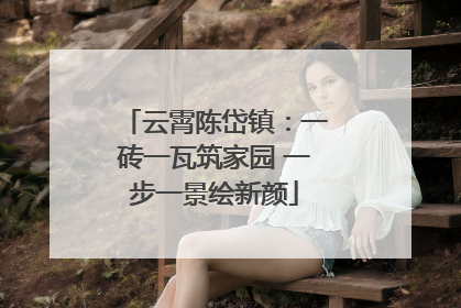 云霄陈岱镇：一砖一瓦筑家园 一步一景绘新颜