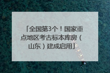 全国第3个！国家重点地区考古标本库房（山东）建成启用