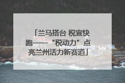 兰马搭台 税宣快跑——“税动力”点亮兰州活力新赛道