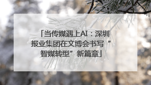 当传媒遇上AI：深圳报业集团在文博会书写“智媒转型”新篇章