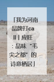 我为河南品牌打call丨应旺：品味“毛尖之都”的诗意栖居
