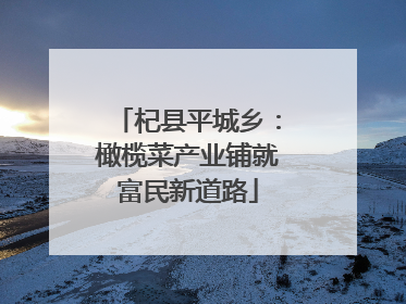 杞县平城乡：橄榄菜产业铺就富民新道路