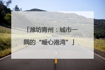 潍坊青州：城市一隅的“暖心港湾”