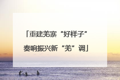 重建羌寨“好样子” 奏响振兴新“羌”调