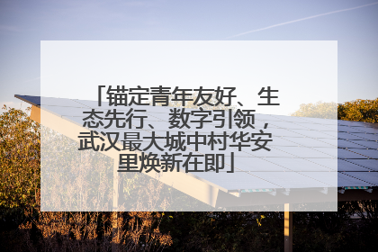 锚定青年友好、生态先行、数字引领，武汉最大城中村华安里焕新在即