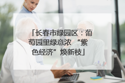 长春市绿园区：葡萄园里绿意浓 “紫色经济”焕新枝