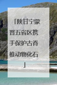 陕甘宁蒙晋五省区携手保护古脊椎动物化石