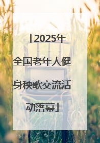 2025年全国老年人健身秧歌交流活动落幕